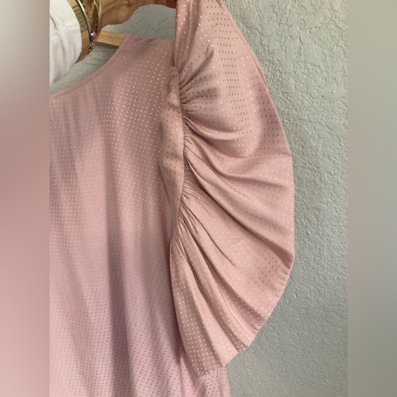 CeCe Blouse - NWT - Ruffle Sleeves - XL - Picture 11 of 16